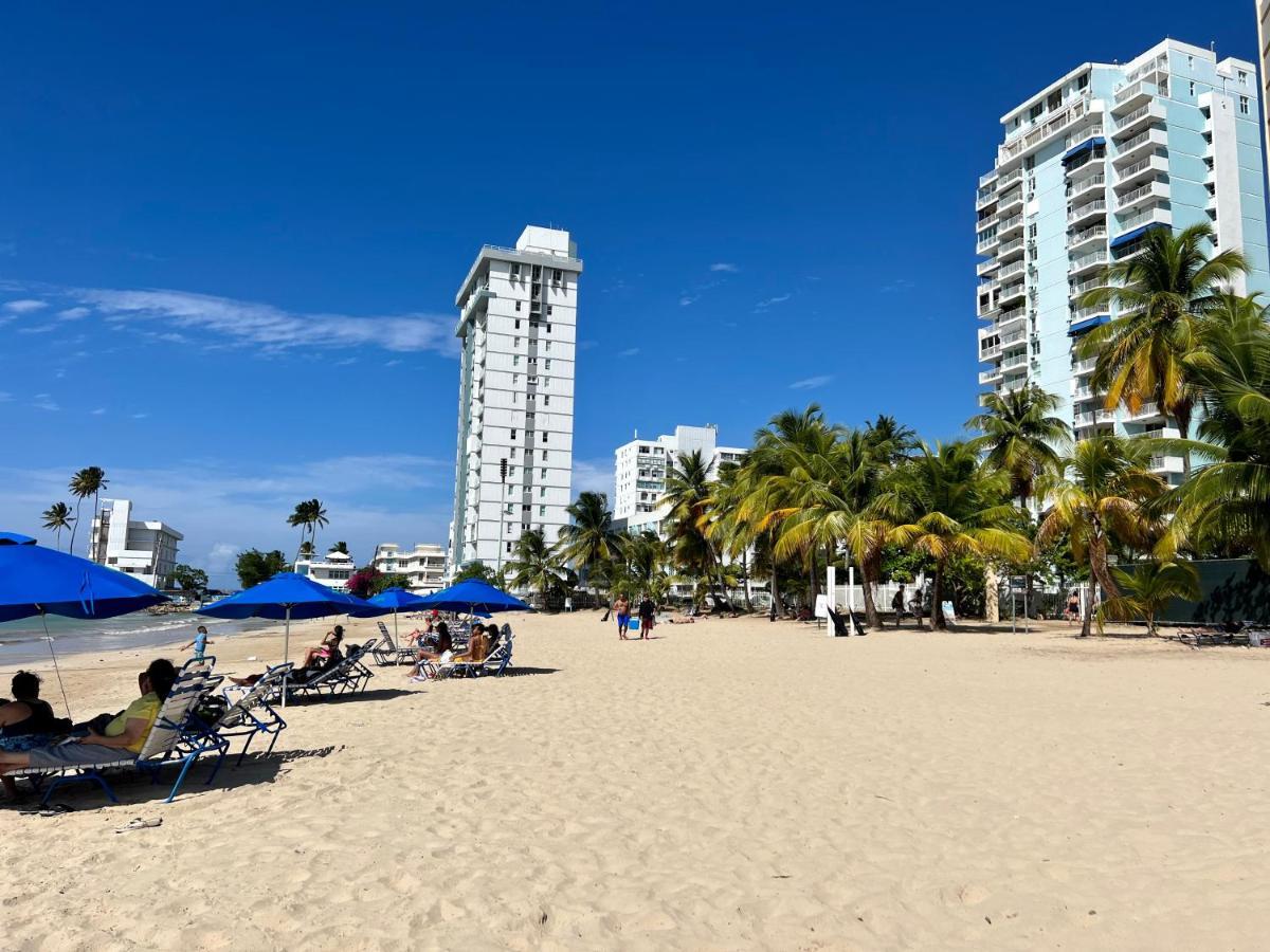Hobie Oceanfront Apartment At Isla Verde Сан-Хуан Экстерьер фото
